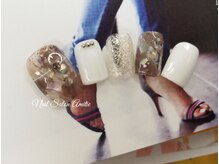ネイルサロン アミティエ(Nail Salon Amitie)/クリアニュアンスfootネイル