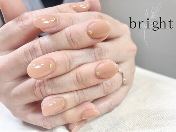 ブライト(bright)/ワンカラー＋スタッズ