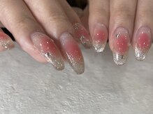 ティンク港南台 アイラッシュアンドネイル (Tink eyelash&nail)/パラジェル　チークネイル