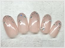 プチムトン 鶯谷店(petit mouton)/【ワンホンネイル×ビジュー】