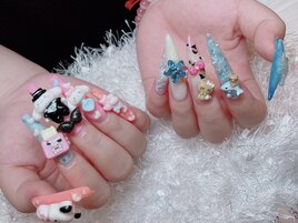 キャラクターネイル