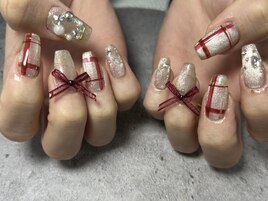 チェックネイル