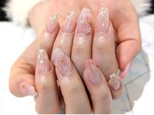 ネイルサロン グレイス(Grace)/【スカルプ】お花見仕様