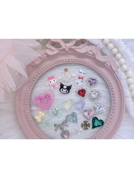 カラー・パーツの種類が豊富