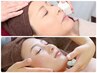 【小顔リフトケア】浮腫み/下垂/疲れ顔/Eポレ表情筋ケア４５分￥５，５００