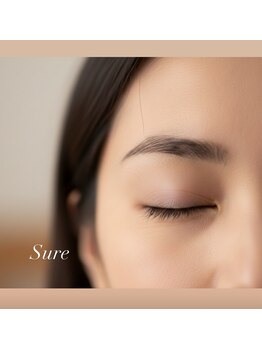シュール(Sure)の写真/眉メイクのお悩みも、テープWAXで解決◎メンズも大歓迎！(メンズも同料金)アイブロウワックスで美眉実現★
