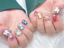 ノワ 横浜(Noix)/カラフルポップネイル！