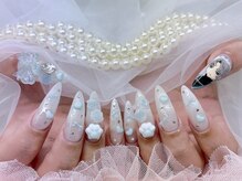 ネイル アリーズ セカンド(nail Allies 2nd)/水色 痛ネイル ちゅるん