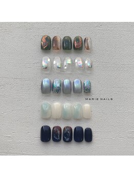 マリーネイルズ 青山店(MARIE NAILS)の写真/【初回オフ無料】表参道駅から徒歩3分♪JNA1級以上と認定講師在籍/持込みアートも◎1week保証付