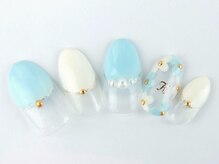 アース 豊橋店(HAIR & MAKE EARTH)/涼しげなカラーで♪