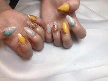 ネイルアイルーム トテ(tote.)/ターコイズネイル