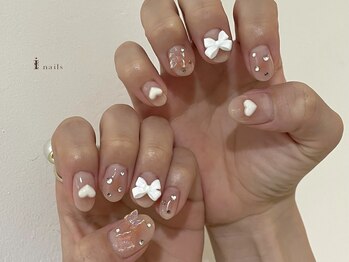 アイネイルズ 四条河原町店(I-nails)/ワンホンネイル￥11500