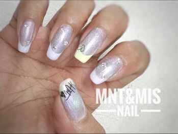 ミントアンドミスネイル(Mnt&Mis NAIL)/【DIAMI TIP×持込デザイン】