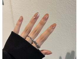 【nail】ローズモチーフ