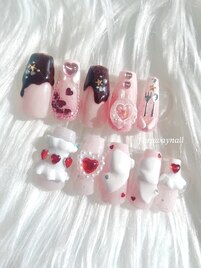 友チョコネイル☆