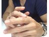 【MEN'S】ジェルネイル初めての方にオススメ！クリアジェル   ¥5,000→¥4,000