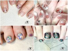 ネイルエイト 新百合ヶ丘(nail8)の雰囲気（マグネット/チークネイル/フットデザイン/押し花/ボタニカル）