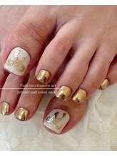 シュクレ(sucre)/フット親指2本アート