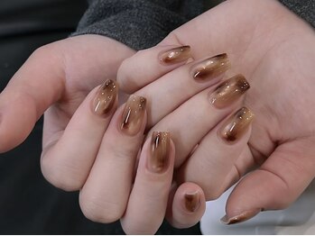 ベストネイル 渋谷109前店(Best Nail)/べっ甲ネイル