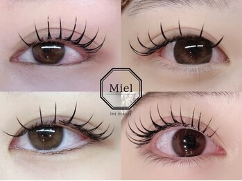 ミエル(Miel)の写真/自然体のまま、ふとした瞬間もきれいに。抜け感と上品さを両立したナチュラル美まつげへ。