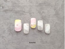 シンプリー ネイルアンドアイラッシュ 祖師谷大蔵店(Simpliee Nail&Eyelash)/【4月】マンスリーデザイン