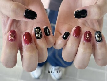 ブラック×レッド