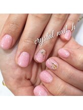 クリスタルネイル ゆめタウン博多店(CRYSTAL NAIL)/ピンクネイル