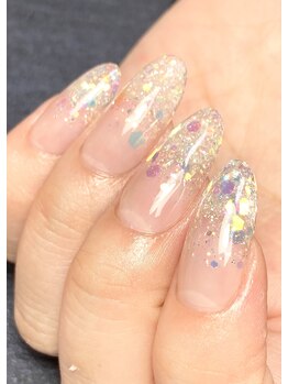 アクリルスカルプオーロラホロ