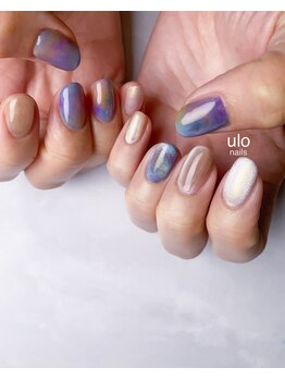 ウロネイルズ(ulo nails)/梅雨カラーネイル