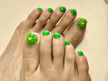 A51/フット持ち込みアート