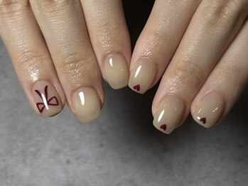 イデアル(Ideal)/【パラジェル】リボンネイル