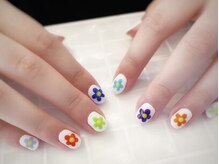 バーロビューティールーム ヨコハマ(Balo Beauty Room Yokohama)/手描きフラワー