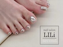 リリ セカンド(LILi second.)/FOOTミラーネイル