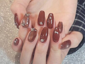 キャッツアイ東京 新宿店(Cat's eye TOKYO)の写真/豊富なサンプルから選べる♪【最新トレンドデザイン¥6900】大人気のニュアンスネイルも何度でも同価格で★