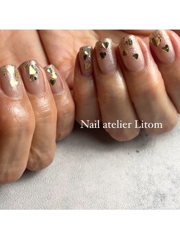 ネイルアトリエ リトム(Nail atelier Litom)/ハンド/定額デザイン