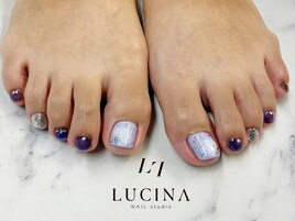 c-420 大人可愛いフラワーネイル