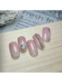 シービューティー(C BEAUTY)/ビジューネイル/ピンクネイル