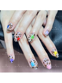 ポップレオパードネイル