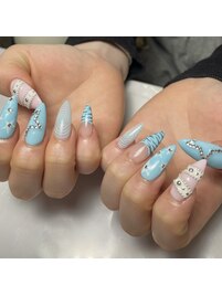 スカルプ持ち込みデザイン