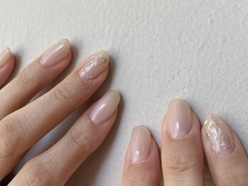 アメリアンドカシェット(Amelie&Cachette)/ウェディングネイル：maika