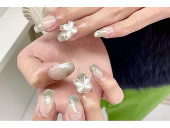 セネル(SeneL)/マグネットグラデーションネイル