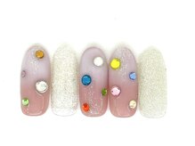 ディーネイル 四条烏丸(D-nail)/34番　2024春デザインコンテスト