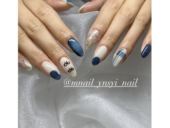 エムネイル(M)/寒色ネイル!