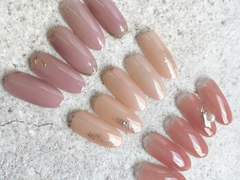 アバネイル 藤が丘(AVA NAIL)/【大人上品シンプルネイル】