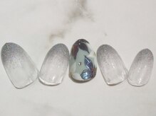 カレネイル(kale nail)/１１月限定シンプルアートコース
