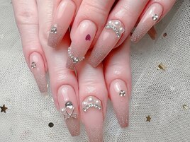 ラメグラデ/持ち込みデザイン