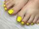 カリネイル(Calli nail)の写真/普段nailが出来ない方や派手なデザインもフットなら思い切り楽しめる!Calli nailでトレンド感のある足元へ