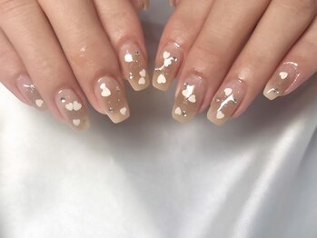 アリュール 玉造(ALLURE)の写真/【感動のネイルをご提供★】丁寧な施術で納得の仕上がりに!再現性の高いカラー・デザインが好評!色混ぜOK◎