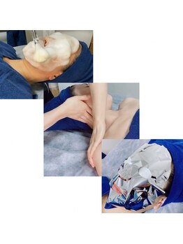 オンフリーク(ONFREEK)の写真/【深部から潤う水光肌へ★】話題のマーメイドセルトリートメントで毛穴を洗浄！引き締まった滑らかな素肌に