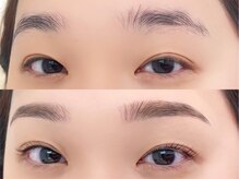 HIBIO天神警固【まつげパーマ/パリジェンヌ/LED/マツエク/まつ毛パーマ/眉毛/まゆげ】/before after